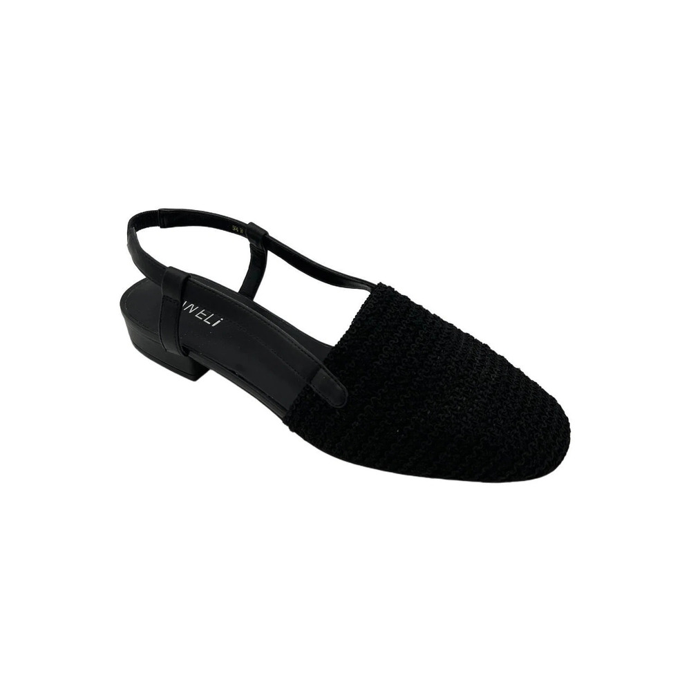 Vaneli Women's Janet Slingback Heeled Sandals Black - Narrow